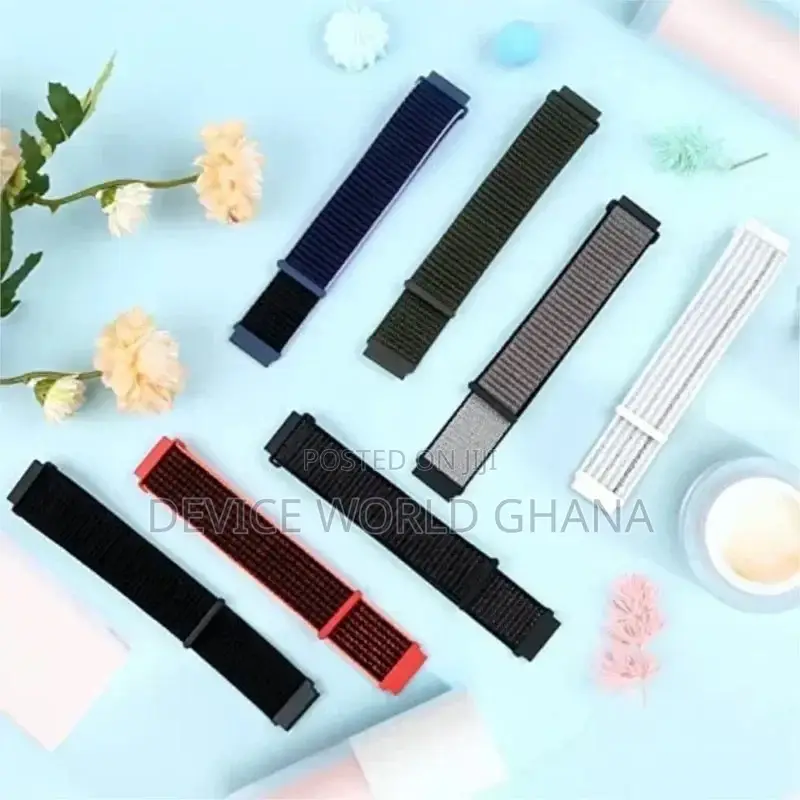 Nylon Crested Strap for Samsung Watch Huawei Oriamo Etc