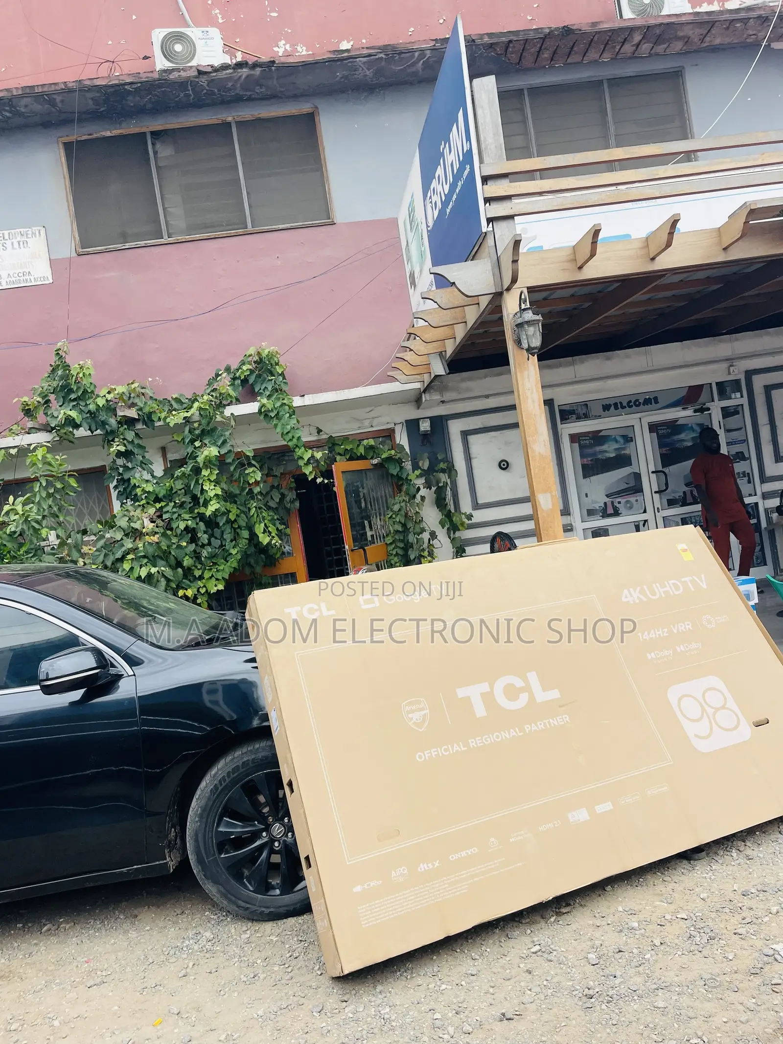 Original TCL 98P745 98 Inch Uhd Smart Android Television.