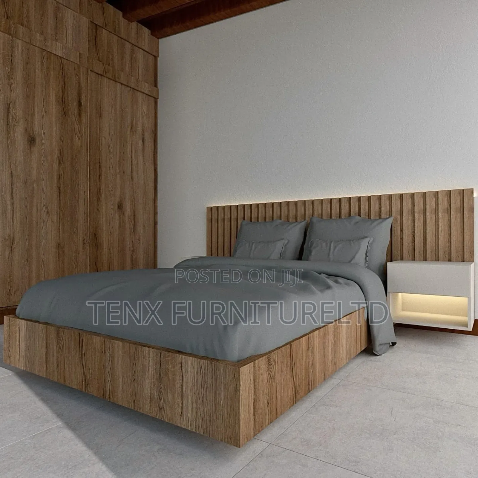 Bedroom Set (Wardrobe and Bed)