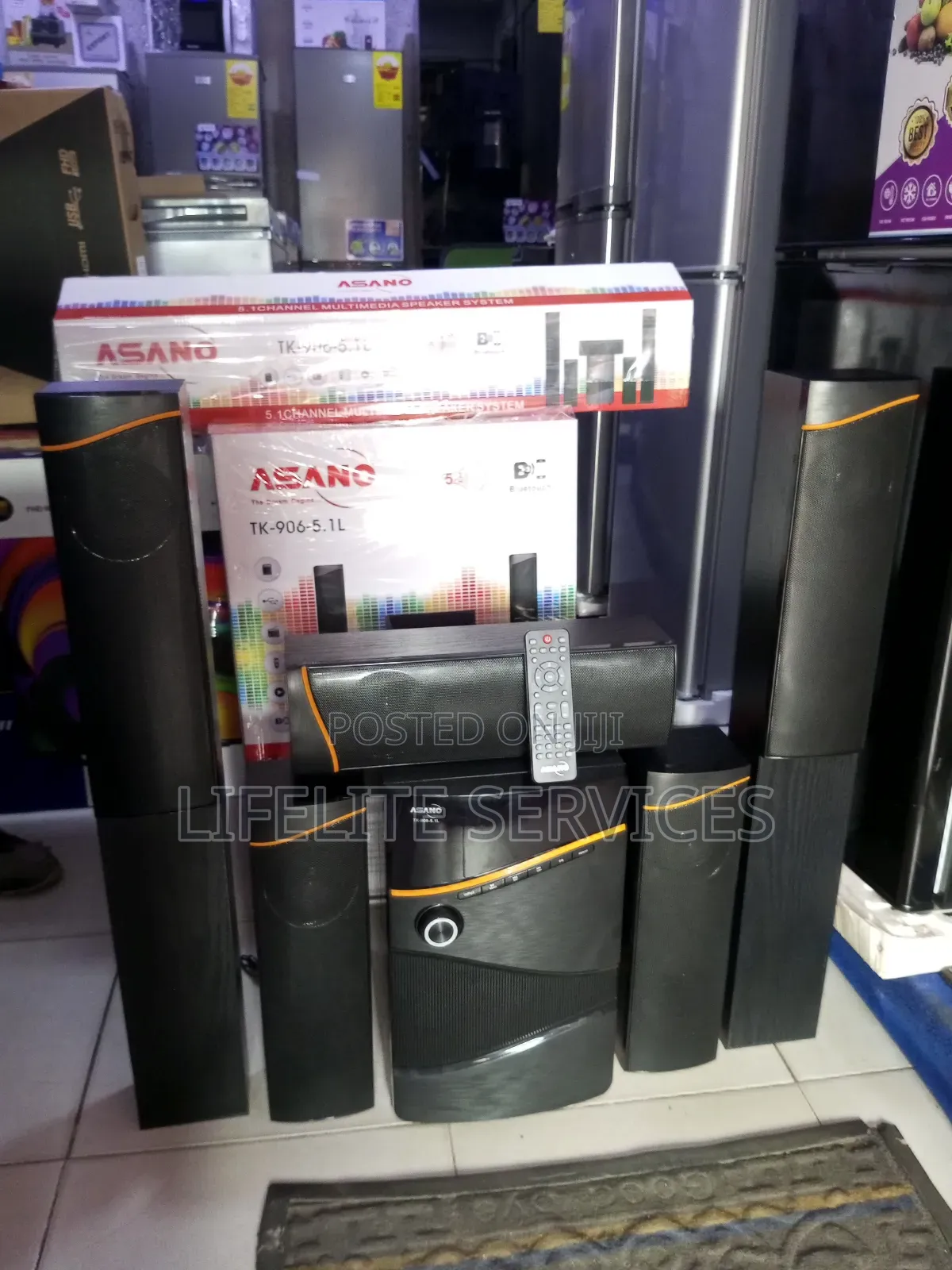 Asano Bluetooth Speaker 5.1 Channels