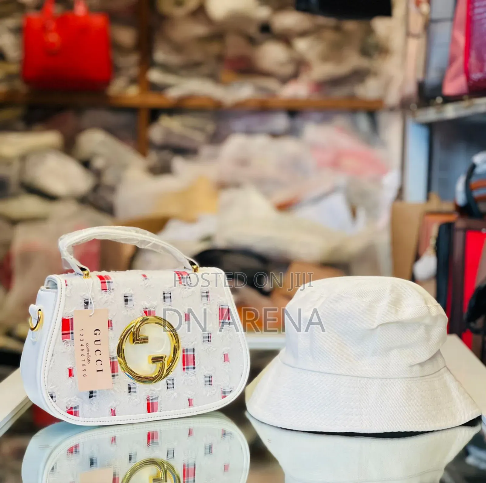 Ladies' Handbag With Hat