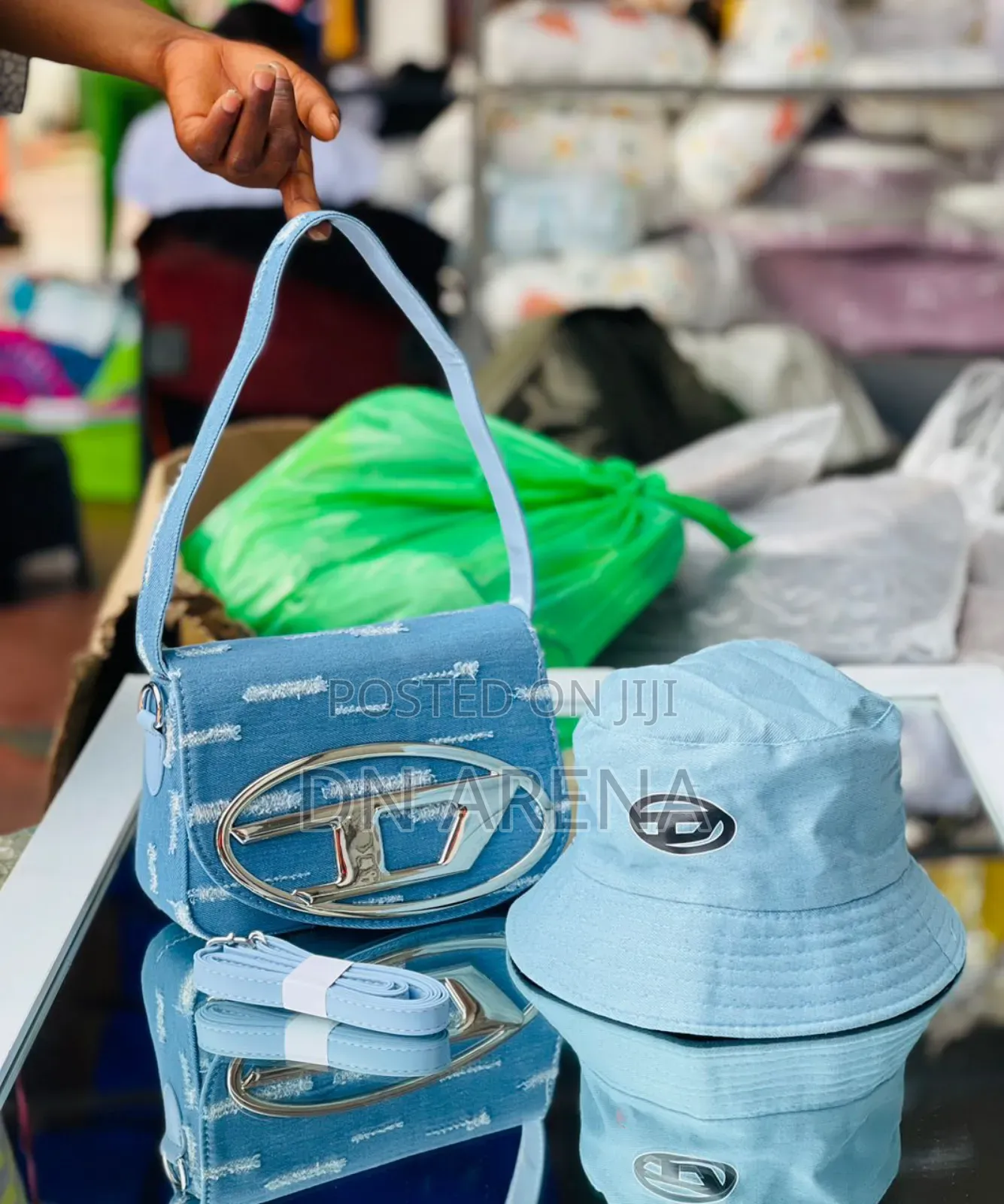 Ladies' Handbag With Hat