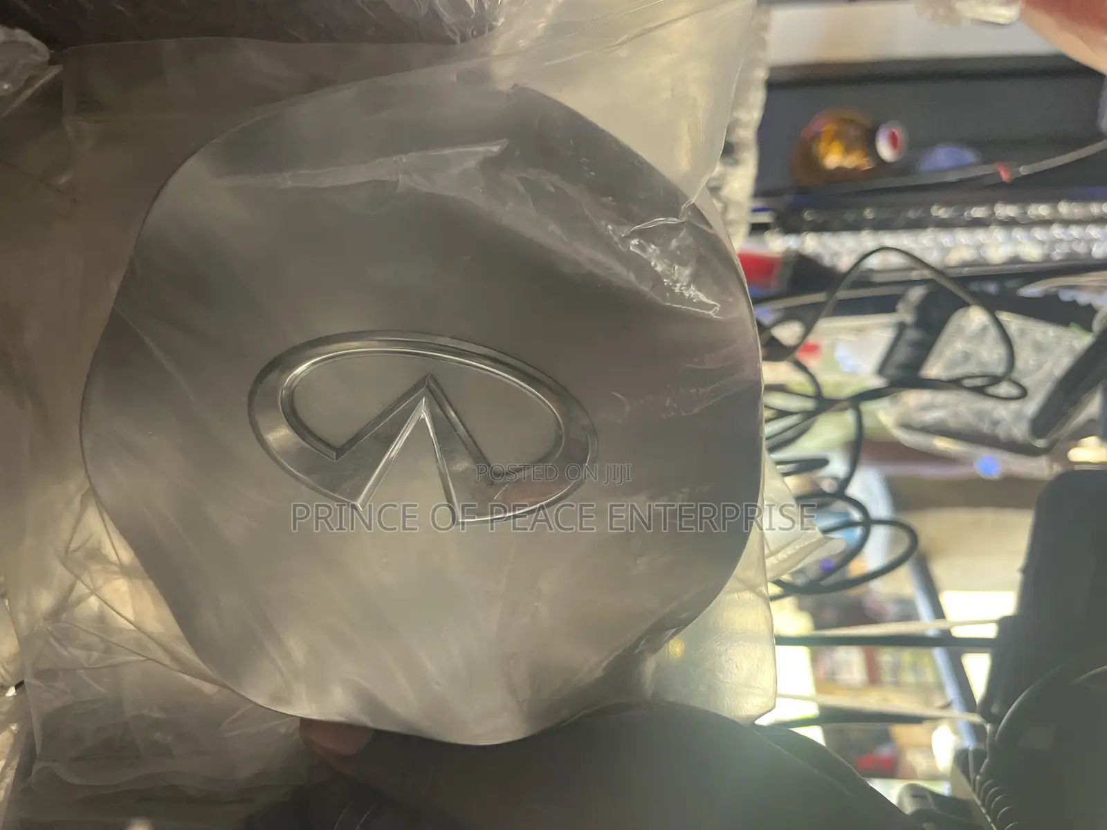 Infinity Rim Center Caps / Covers Pair