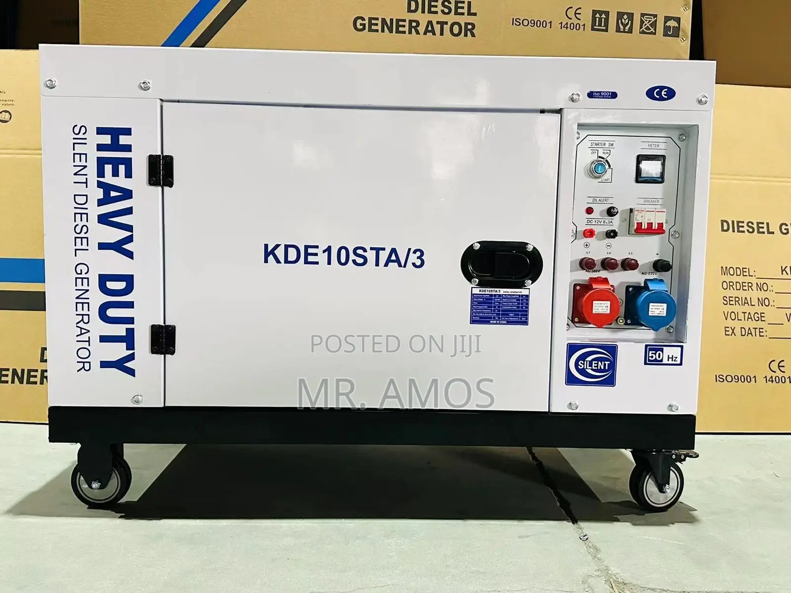 Perkins UK Diesel Super Silent Generator and Plant