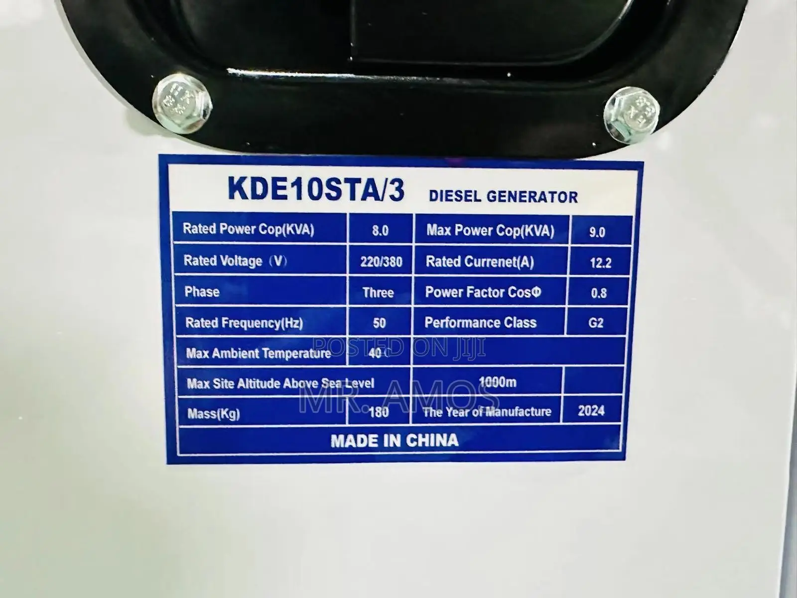 Perkins UK Diesel Super Silent Generator and Plant