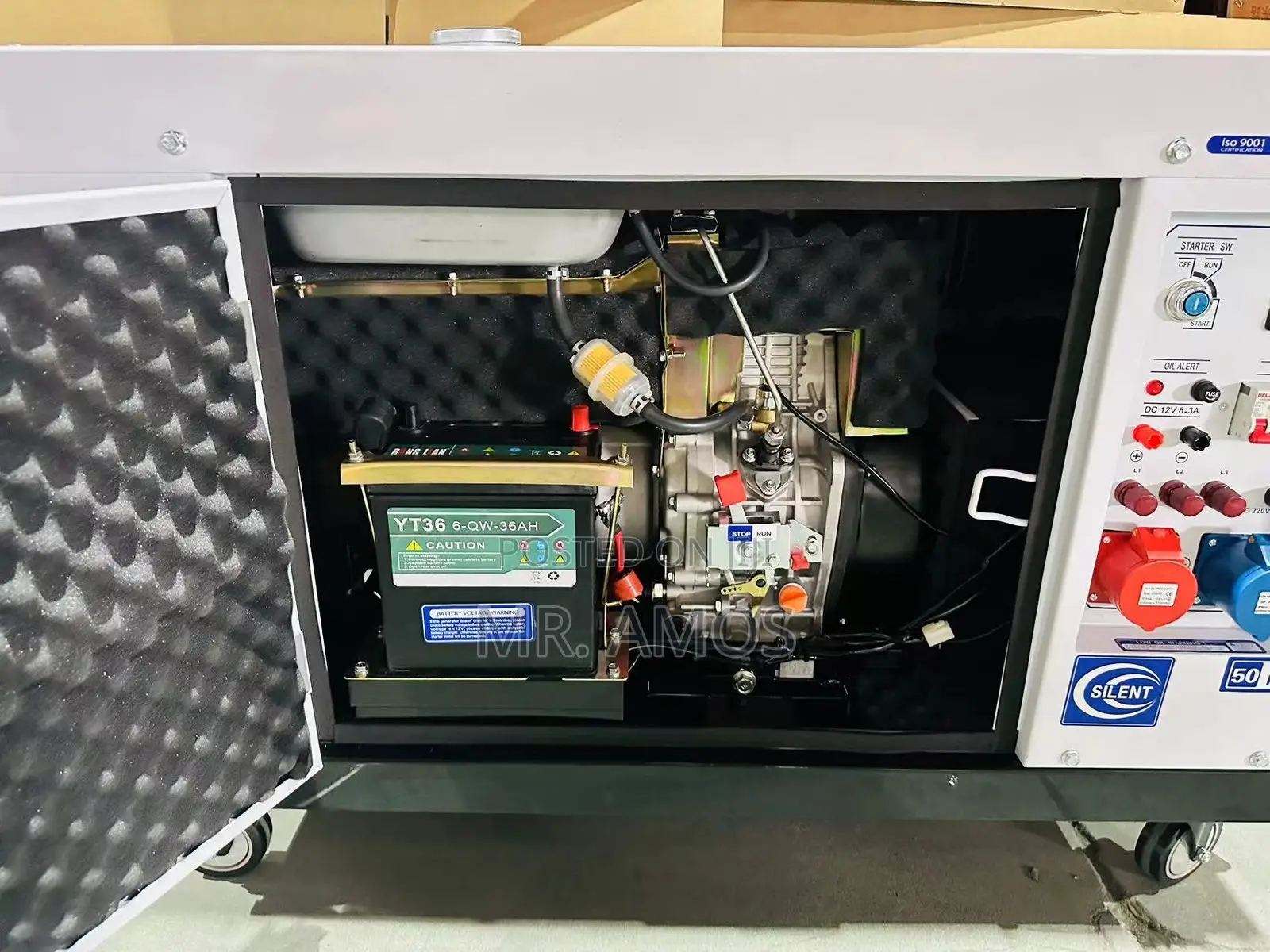 Perkins UK Diesel Super Silent Generator and Plant