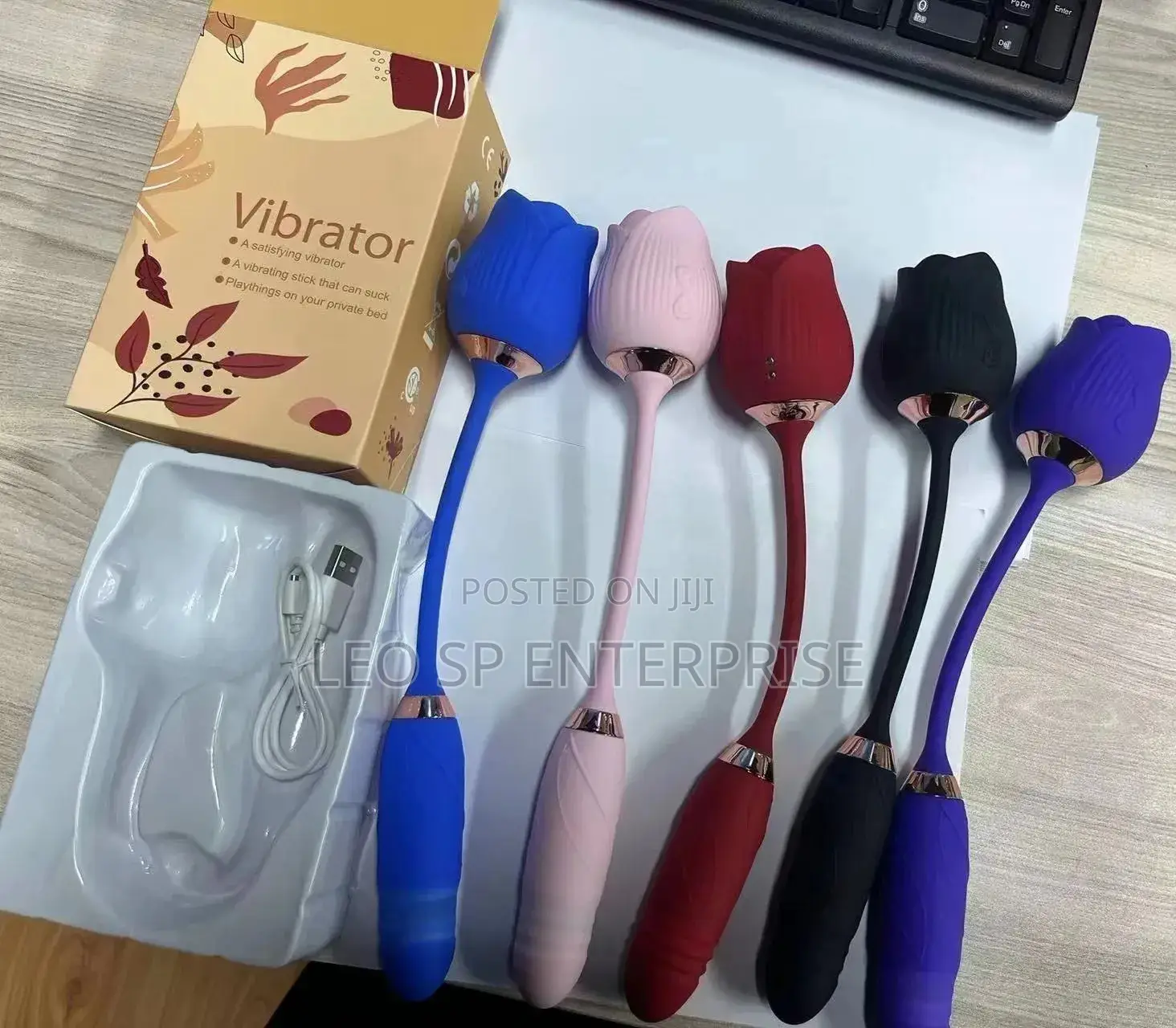Rose 2 in 1 Vibrator