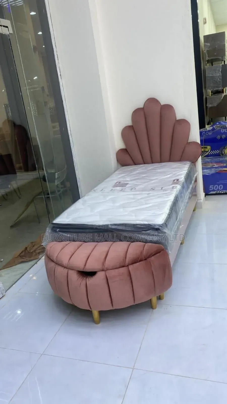 Classic One Half Bed With Mattress.Free Delivery