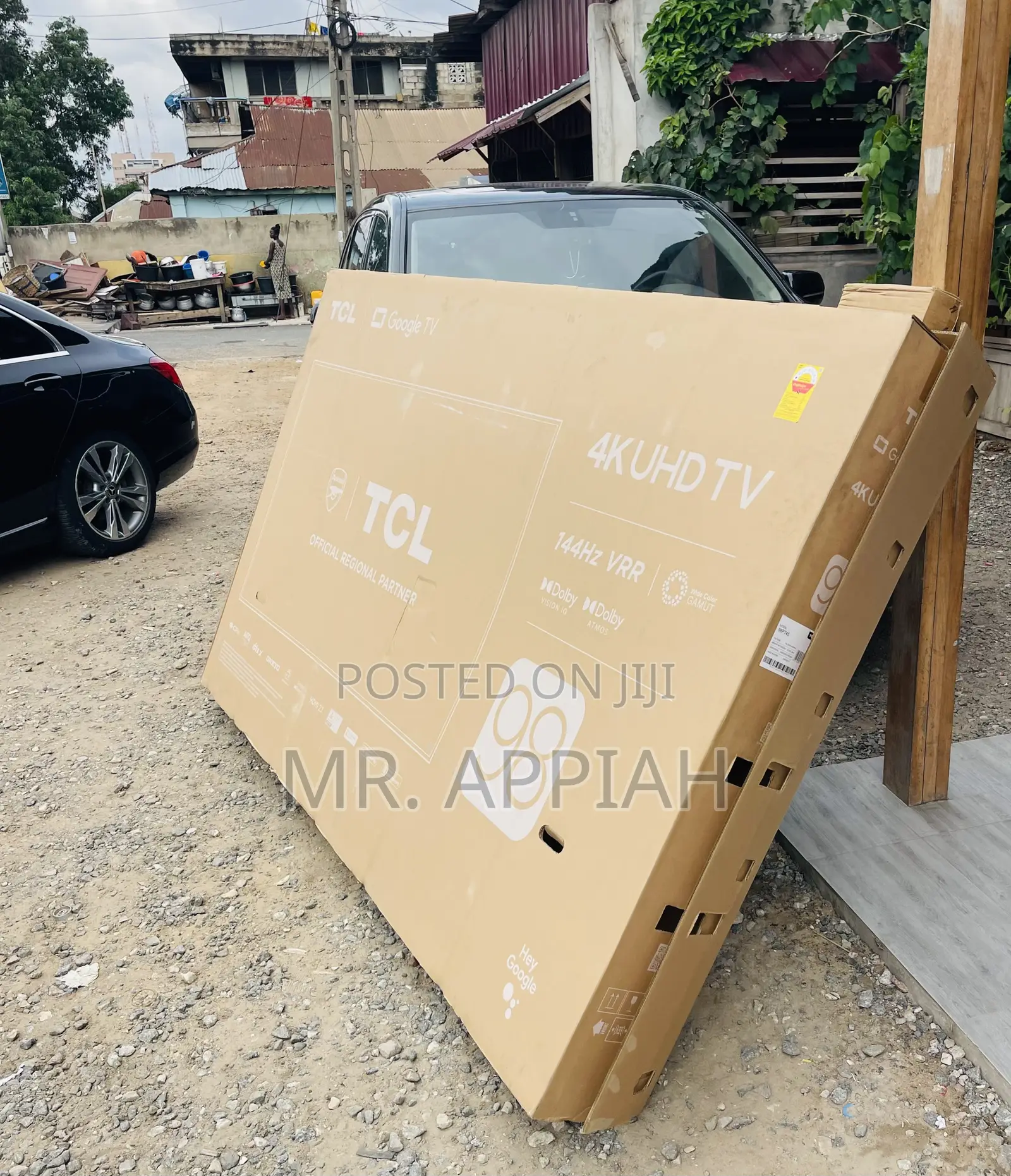 Brand New TCL 98p745 98 Inch Uhd Smart Android Tv.
