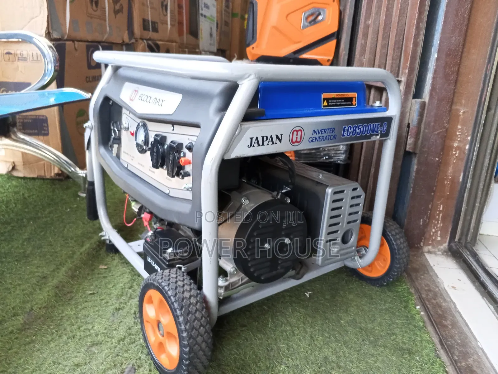 Ecoolmax Generator 7.5kva 8500W Silent Petrol Key Generator