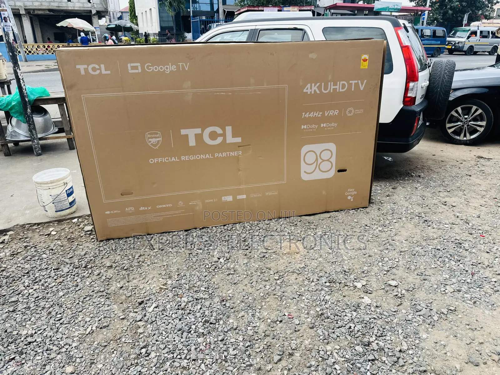 Ultra Modern Slim UHD Smart TCL 98p745 Television