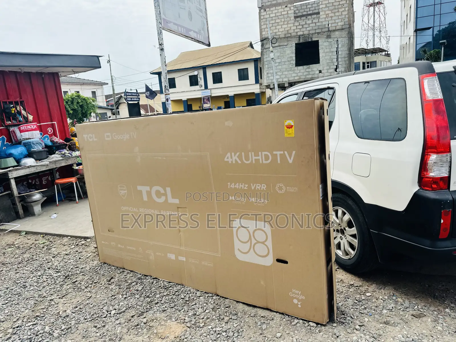 Best Buy For Less TCL UHD 4k Smart Glossy 98”P745