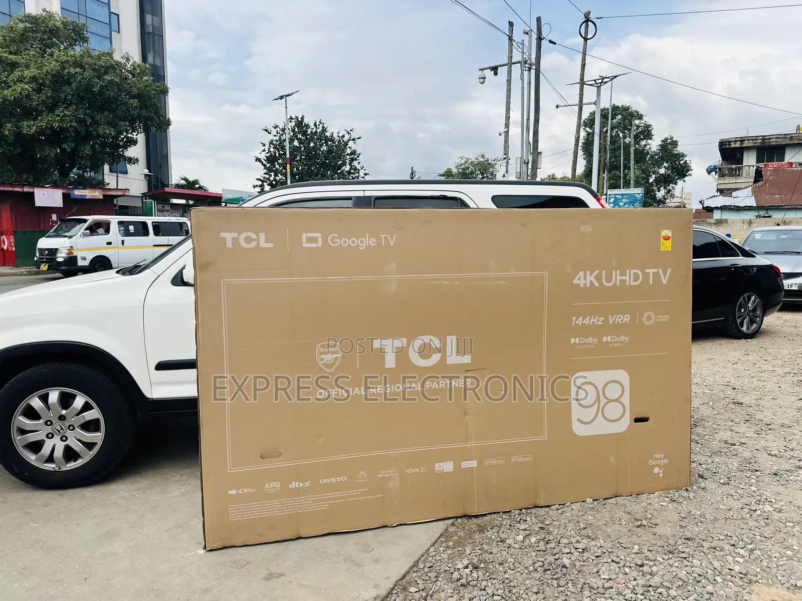 Smart Android UHD Smart TCL 98”P745