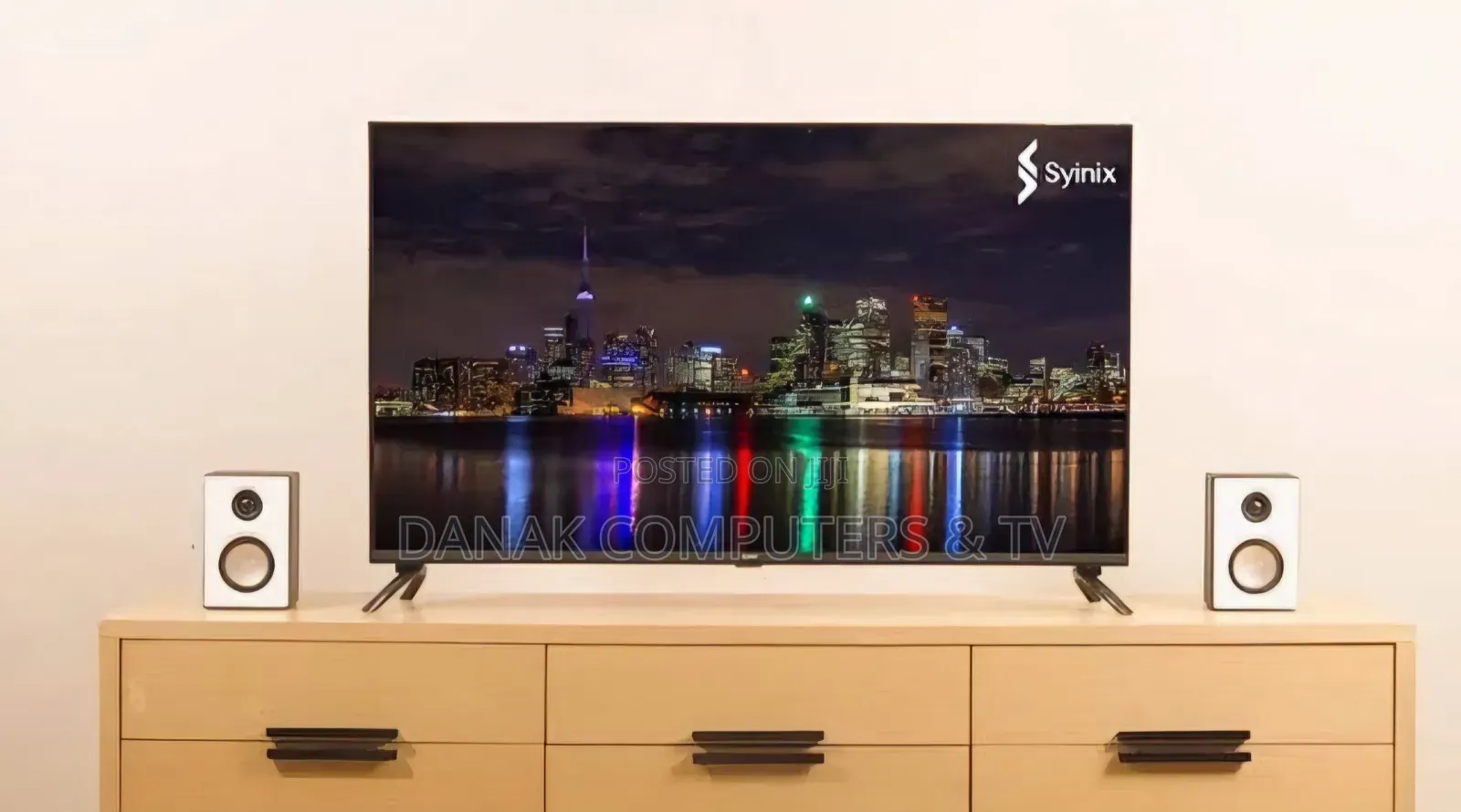 Synix 55" Uhd Smart Android Digital Satellite Tv