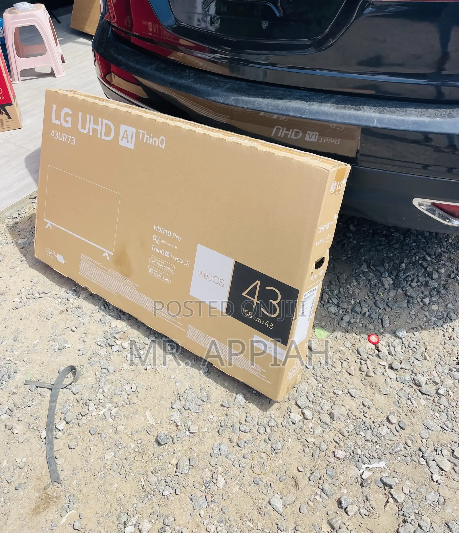 Original Lg43ur7300 43 Inch Uhd Smart Electric Tv.