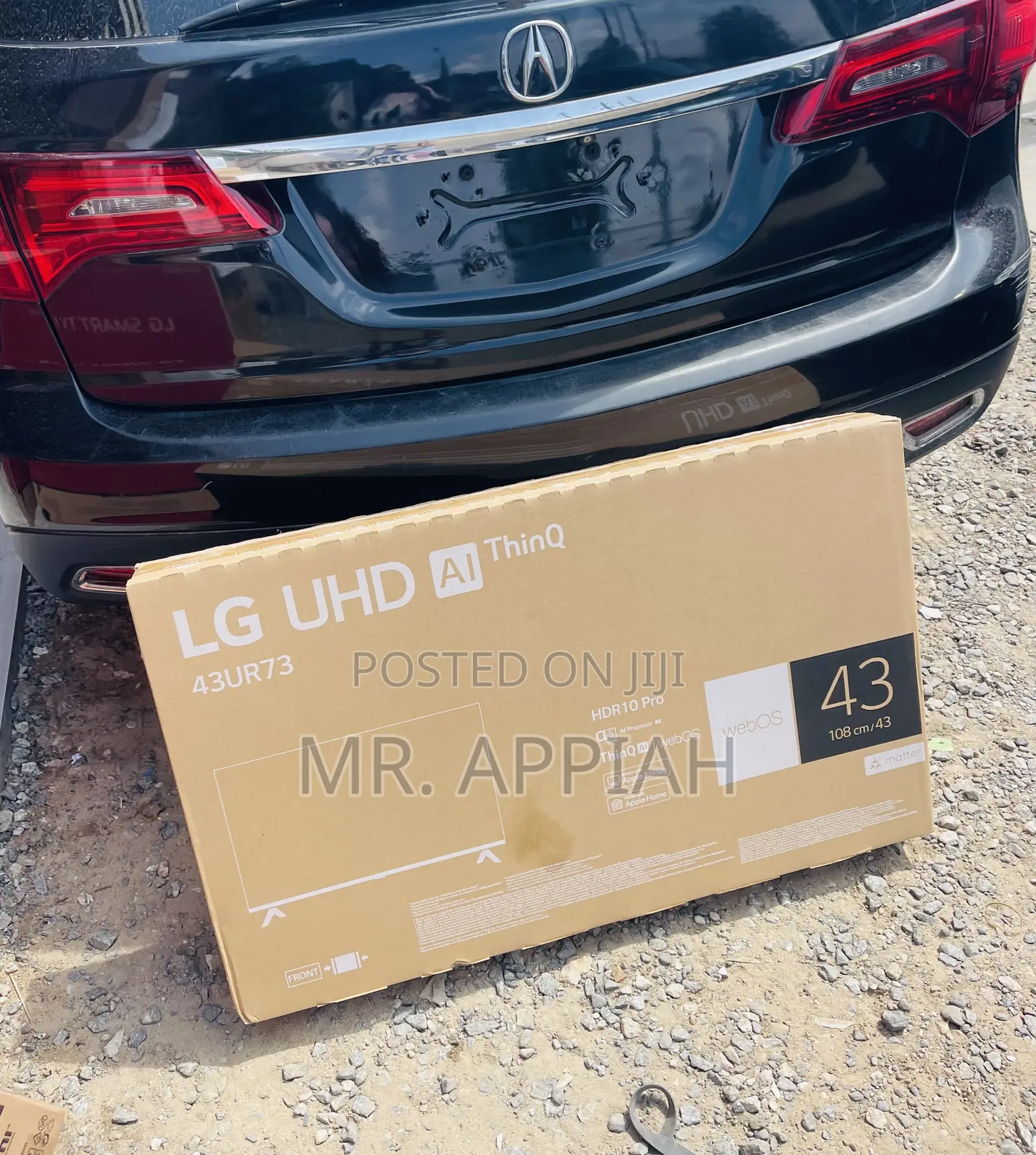 Original Lg43ur7300 43 Inch Uhd Smart Electric Tv.