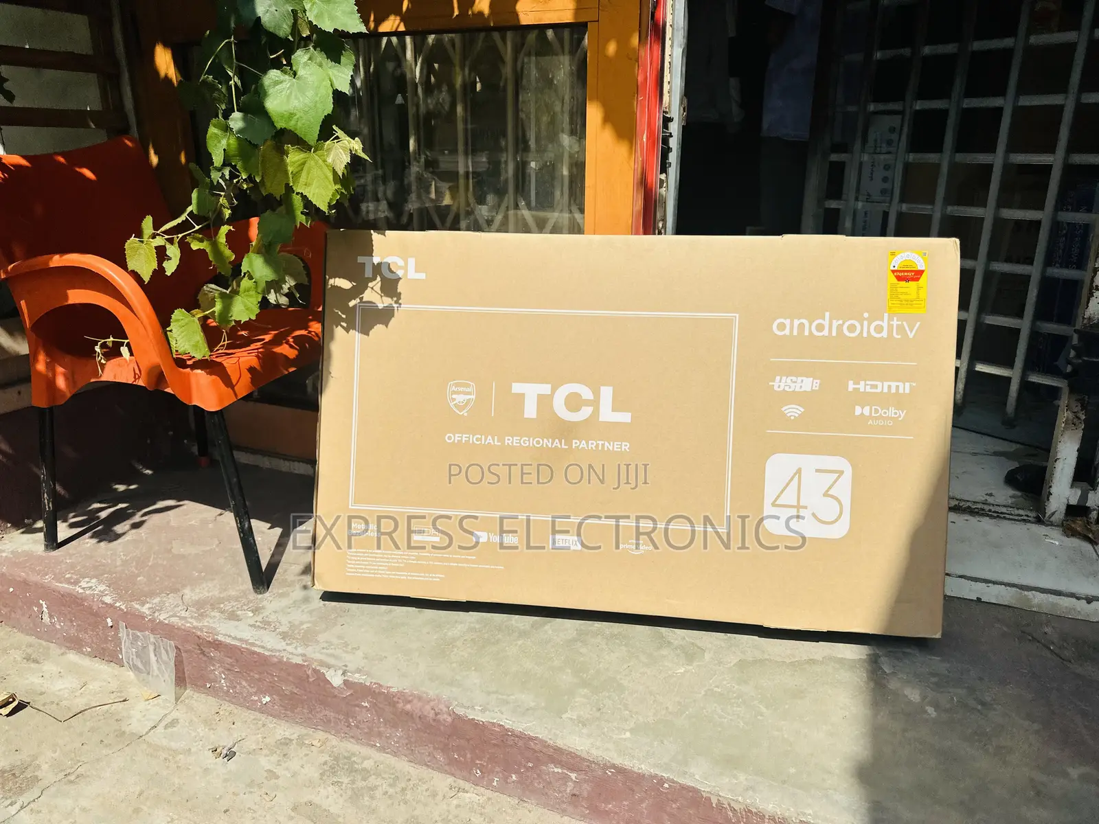 Android Smart TCL 43”Television S45000