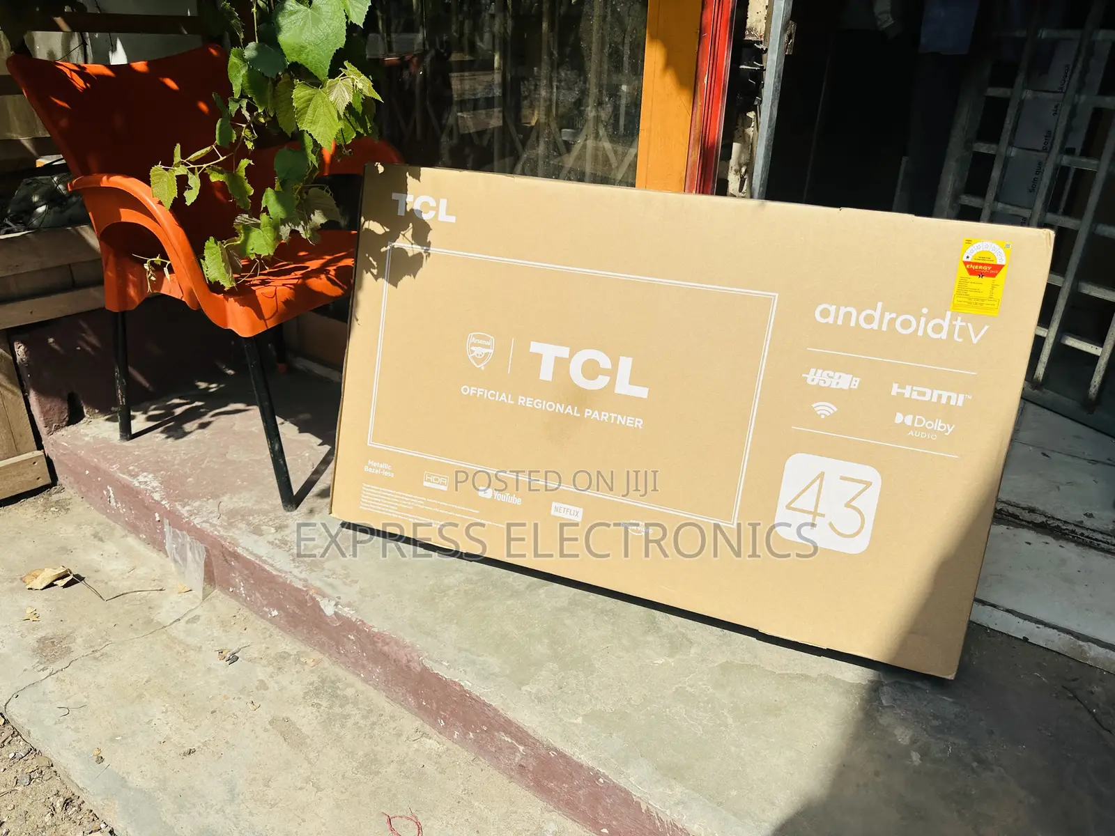 Durable Sleek Slim FHD Smart 43”S54000
