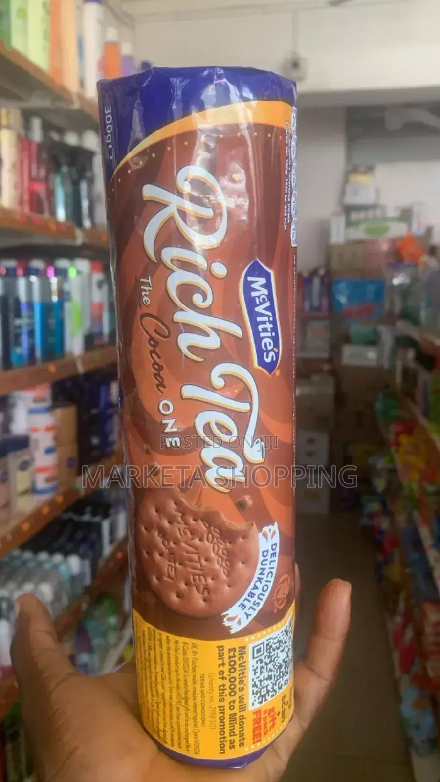 McVities Rich Tea 300g Chocolate