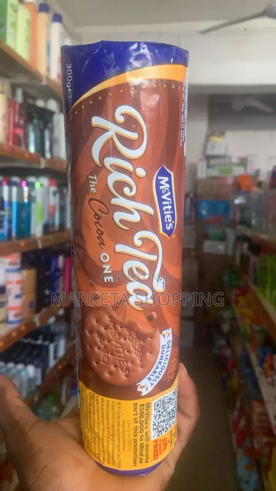 McVities Rich Tea 300g Chocolate