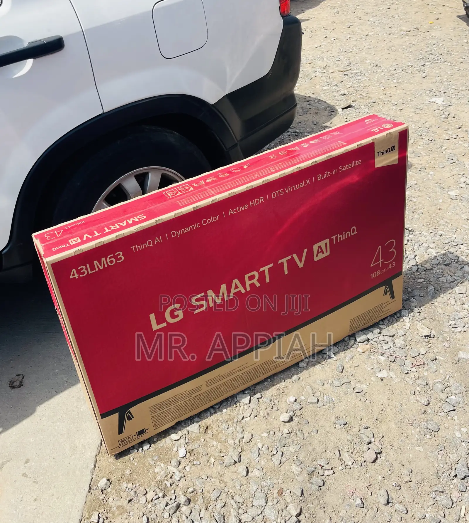 Full HD Smart Lg43lm6370 43 Inch Television(Black).