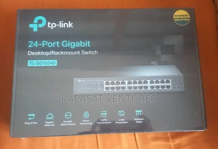 Tp-Link 24-Port Gigabit Ethernet Unmanaged Switch
