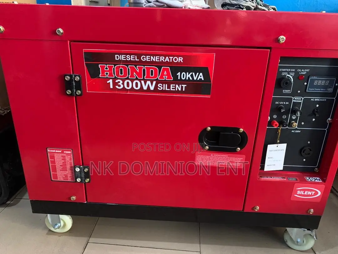 DIESEL PLUS #10kva Honda Generator