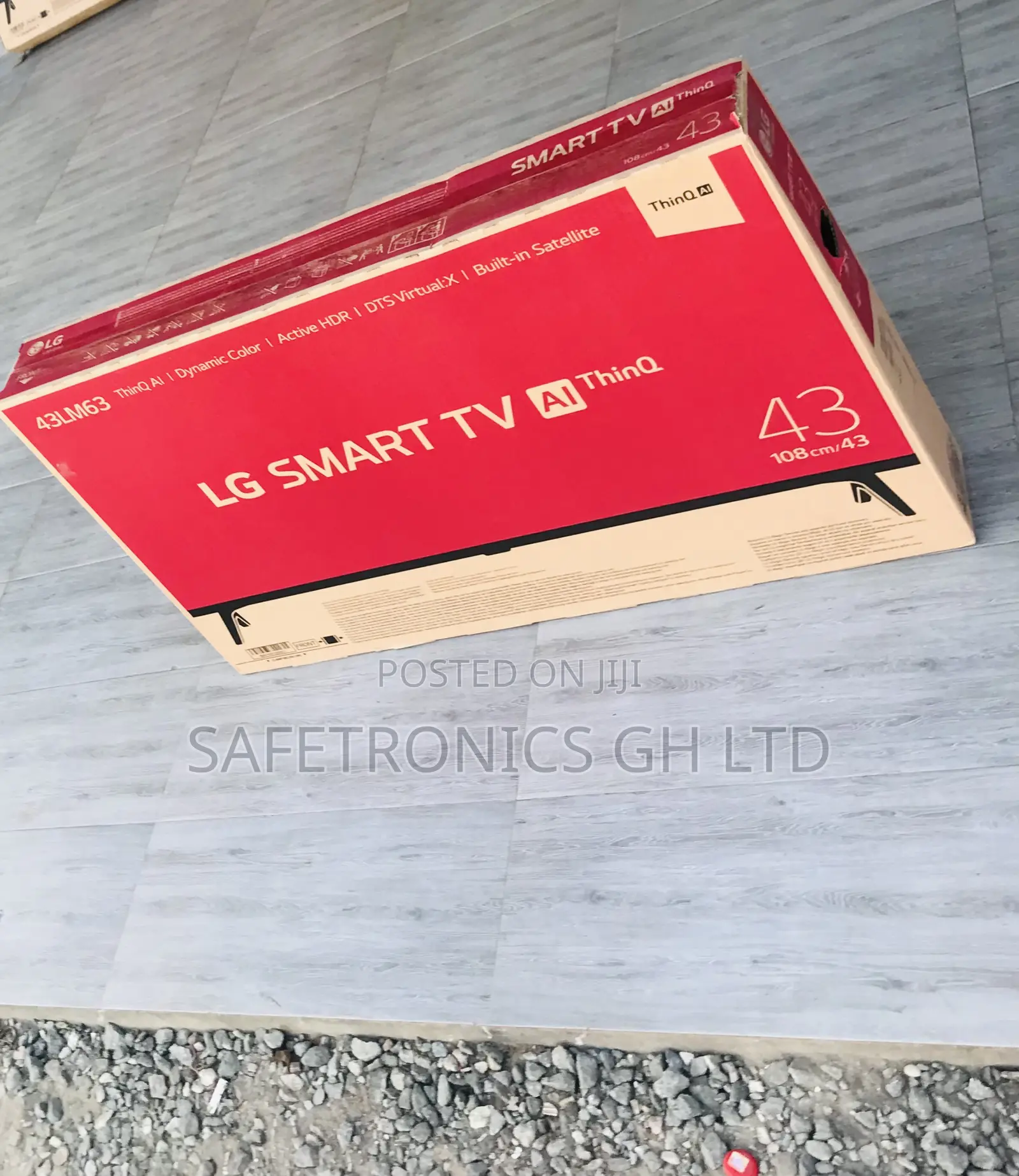 Super Sleek LG 43 Inch Smart LM63 UHD Tv