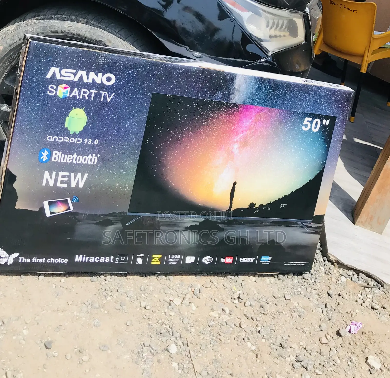 Get 50 Inches Smart UHD Asano Tv