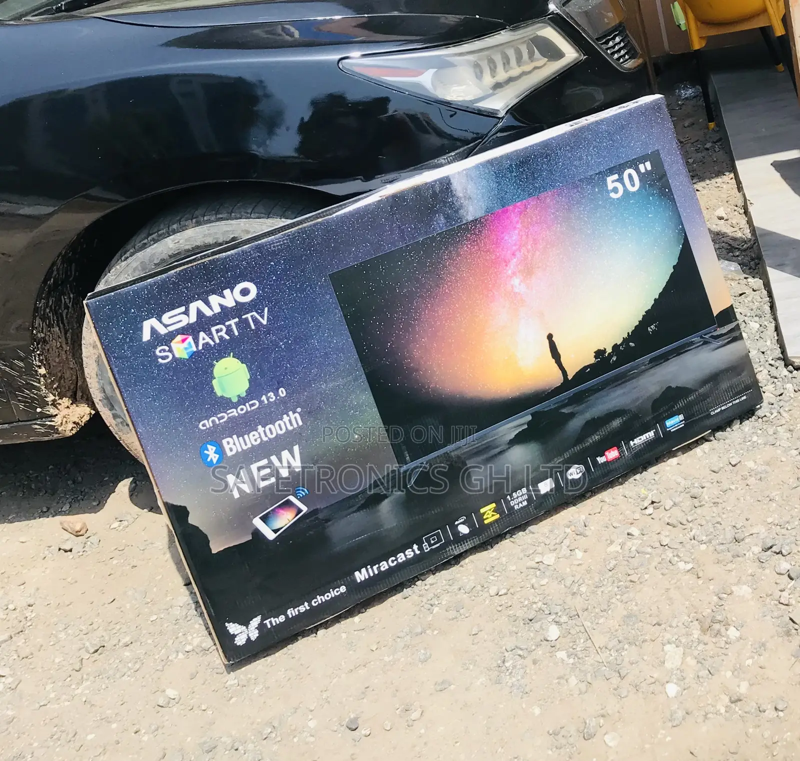 Get 50 Inches Smart UHD Asano Tv