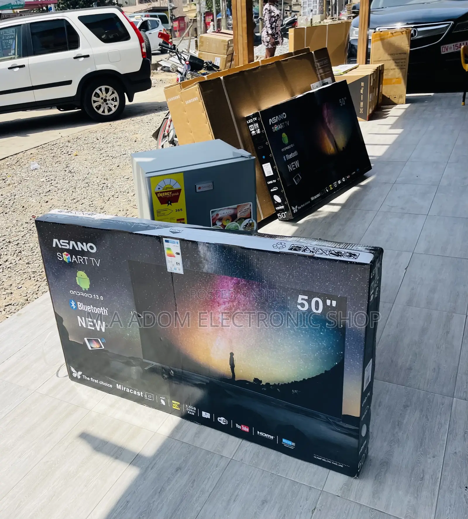 Order Quality Asano 50 Inch Uhd Smart Electric Tv.