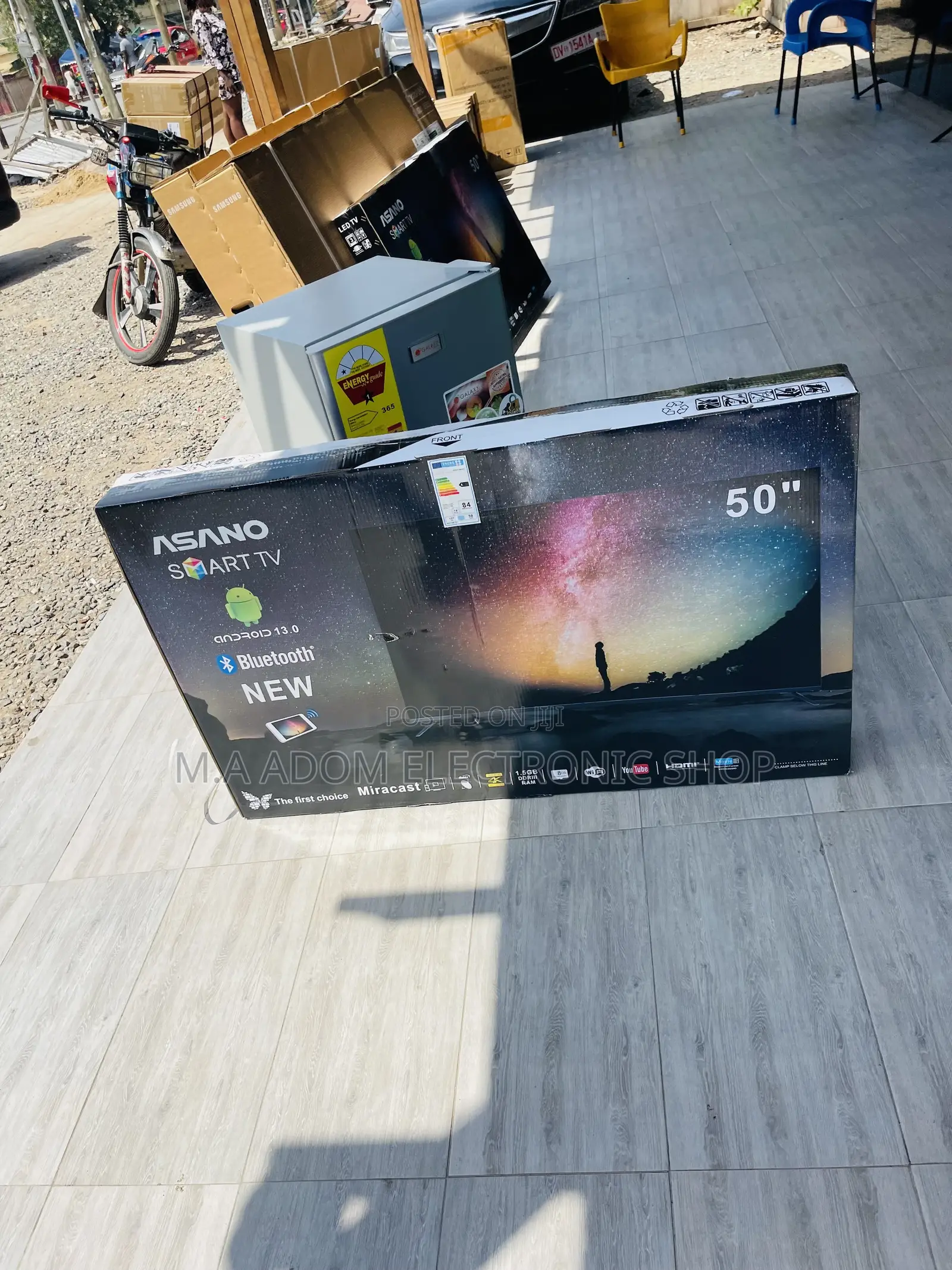 Order Quality Asano 50 Inch Uhd Smart Electric Tv.