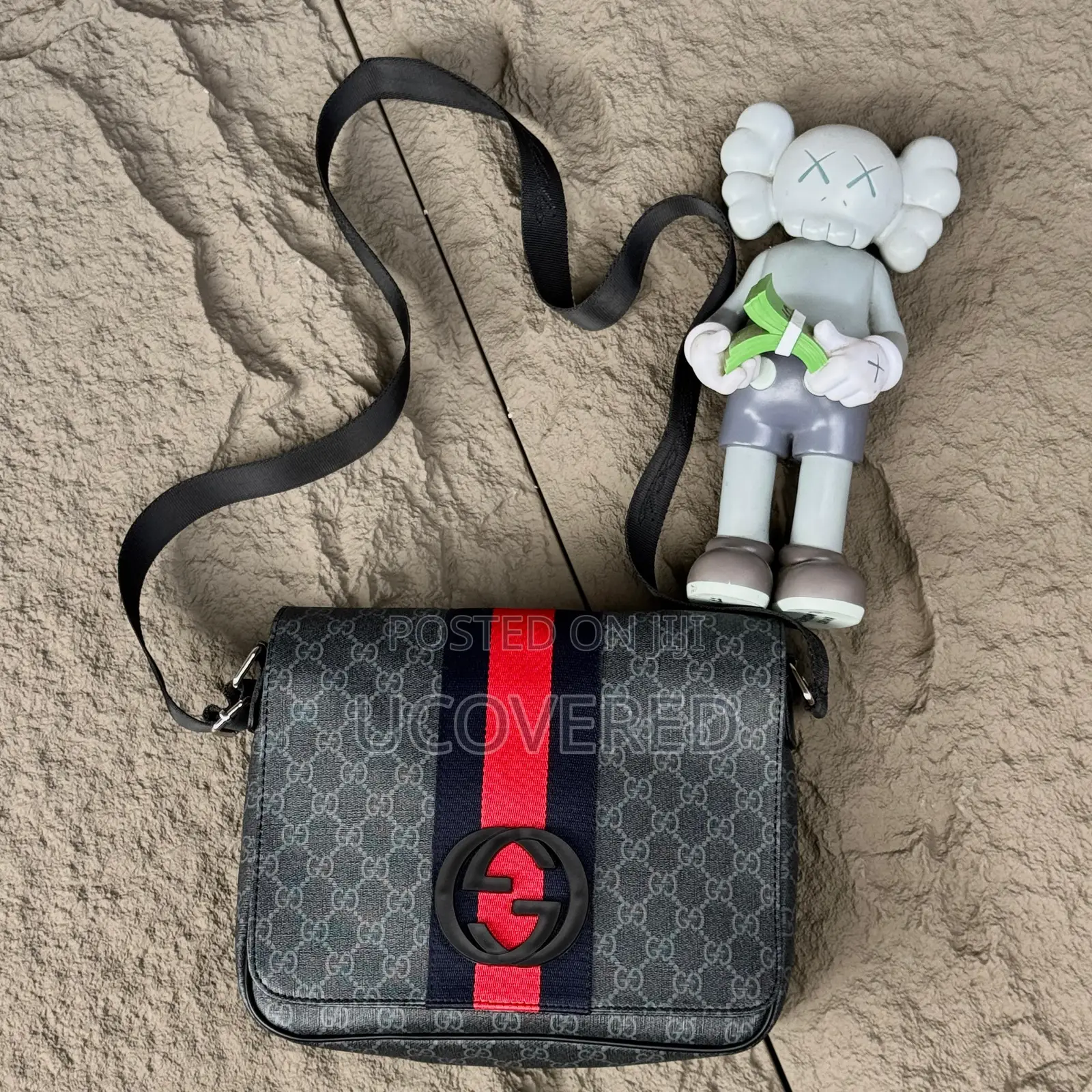 Gucci Genuine Leather Side/Shoulder Bag