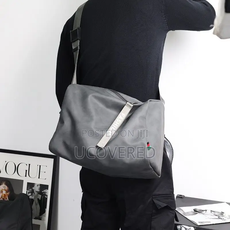 Genuine Leather Large Size Side/Shoulder Bag