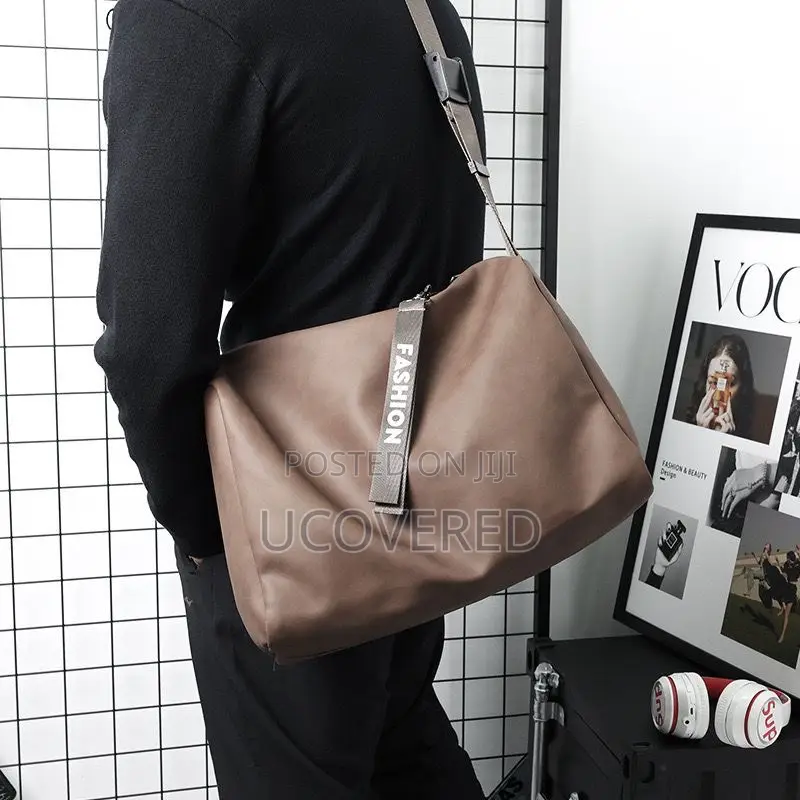 Genuine Leather Large Size Side/Shoulder Bag
