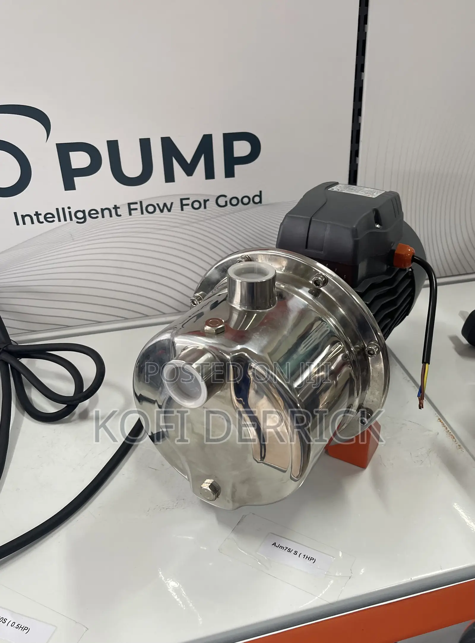 Water Pump 1hp Stainless - Leo Water Pump