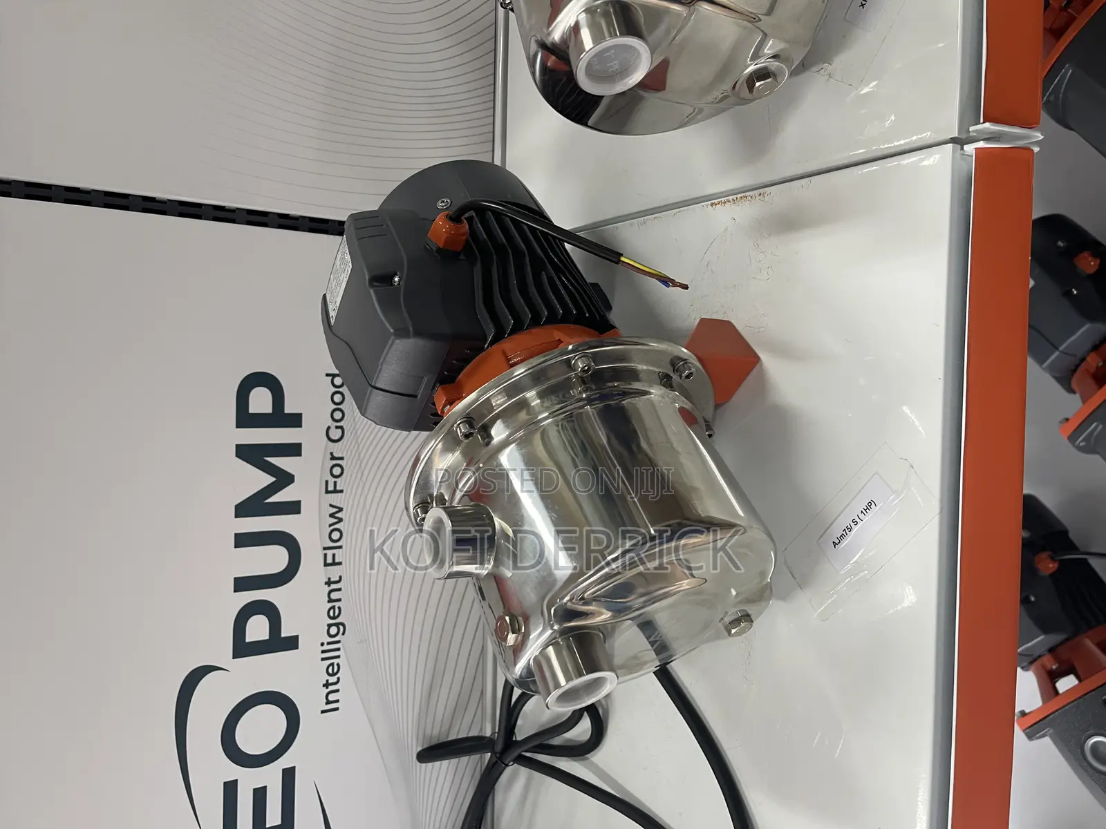 Water Pump 1hp Stainless - Leo Water Pump