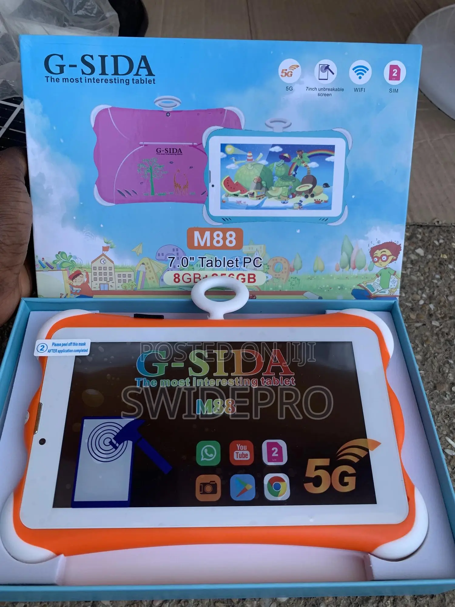 New G-Tide Klap E1 Kids 256 GB Blue