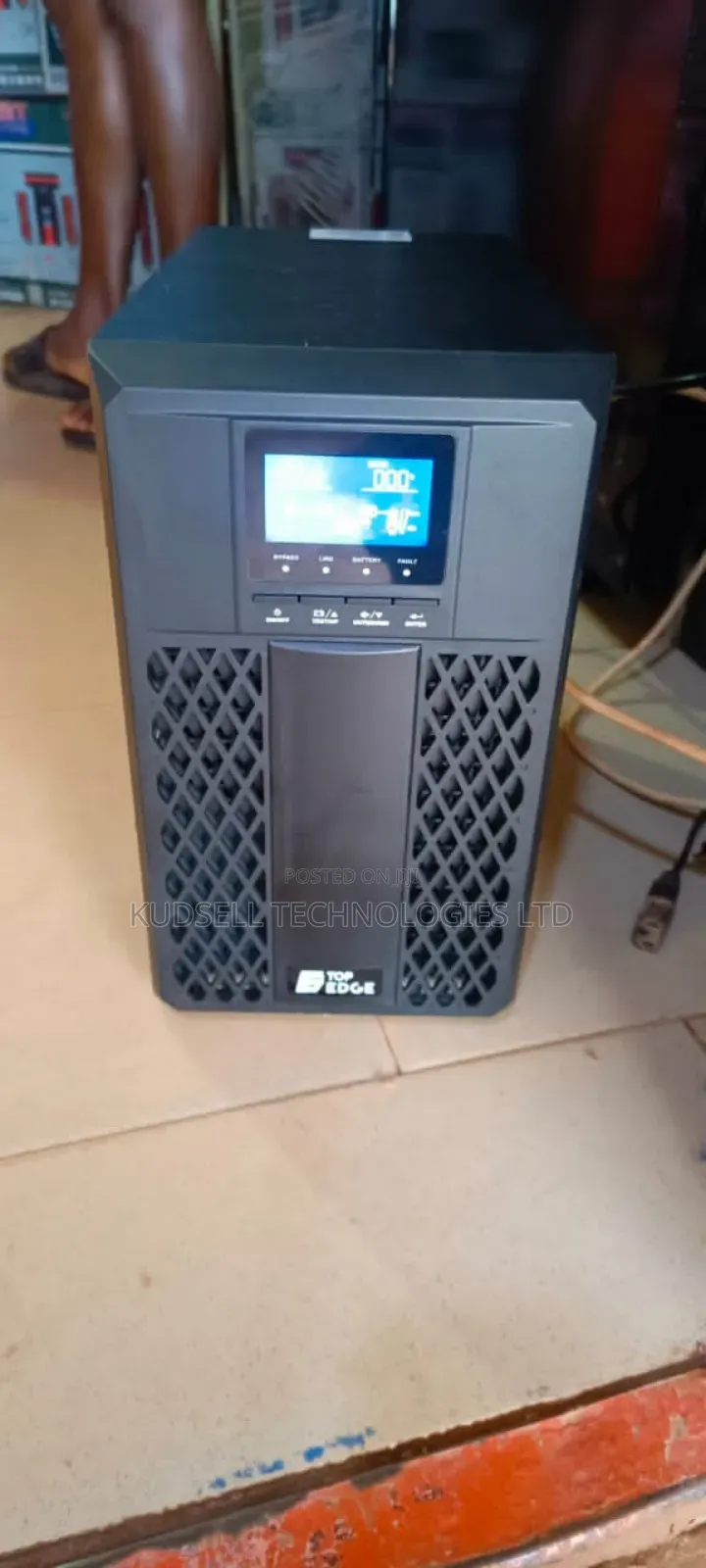 Top Edge-3000va (3kva) UPS Online With Voltage Regulator