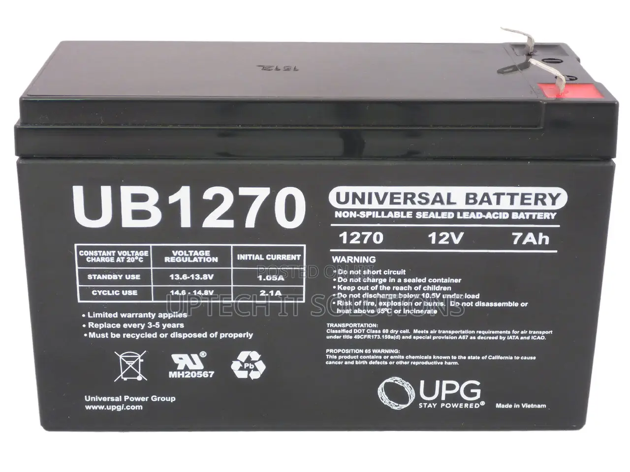 Ups Batteries 12v/7ah