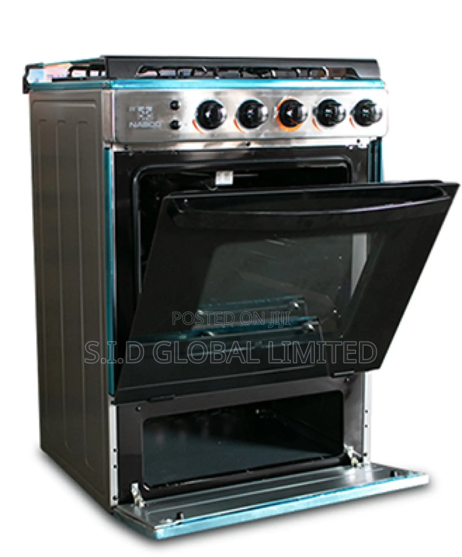Fueling Creativity NASCO-4-BURNER-GAS-COOKER-STAINLESS-STEEL