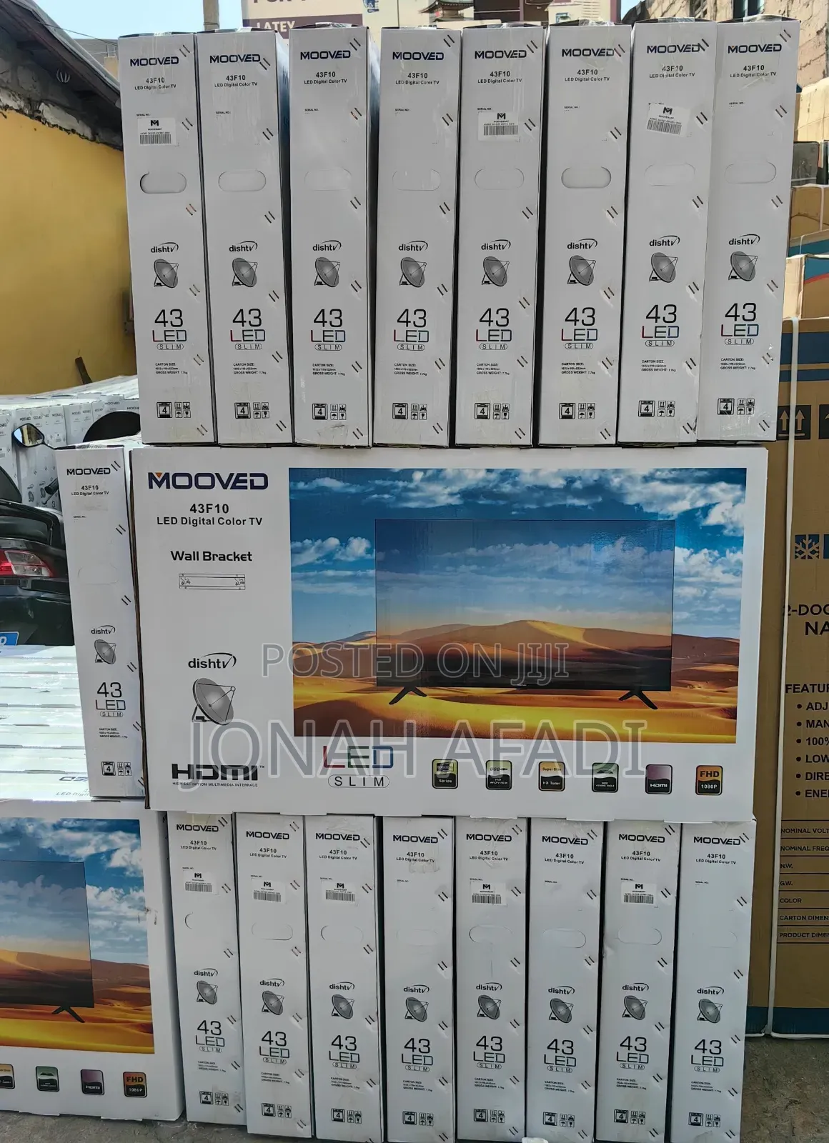 Mooved 43inches Led Digital Satellite Full Screen Tv