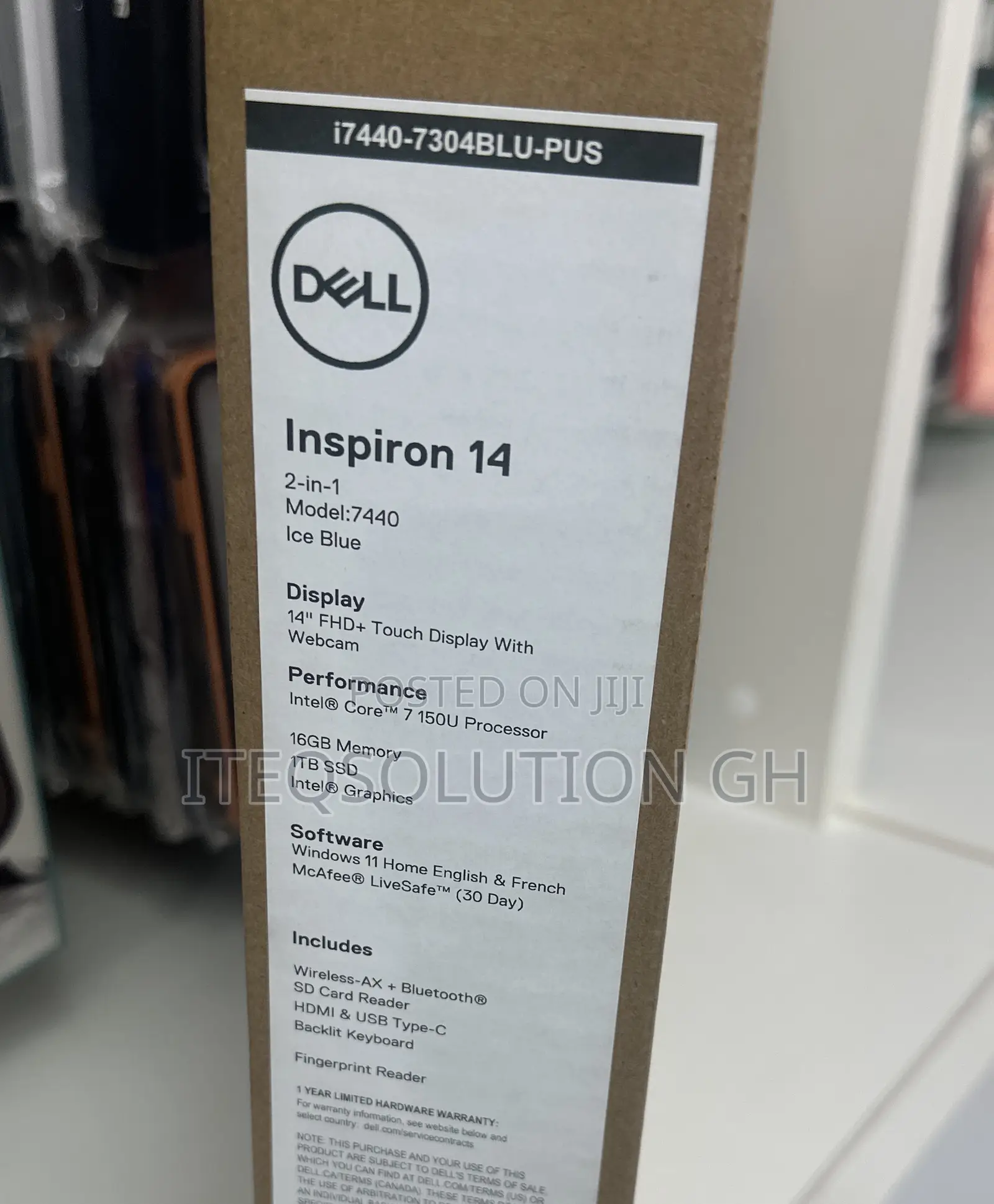 New Laptop Dell Inspiron 14 16GB Intel Core Ultra 7 SSD 1T