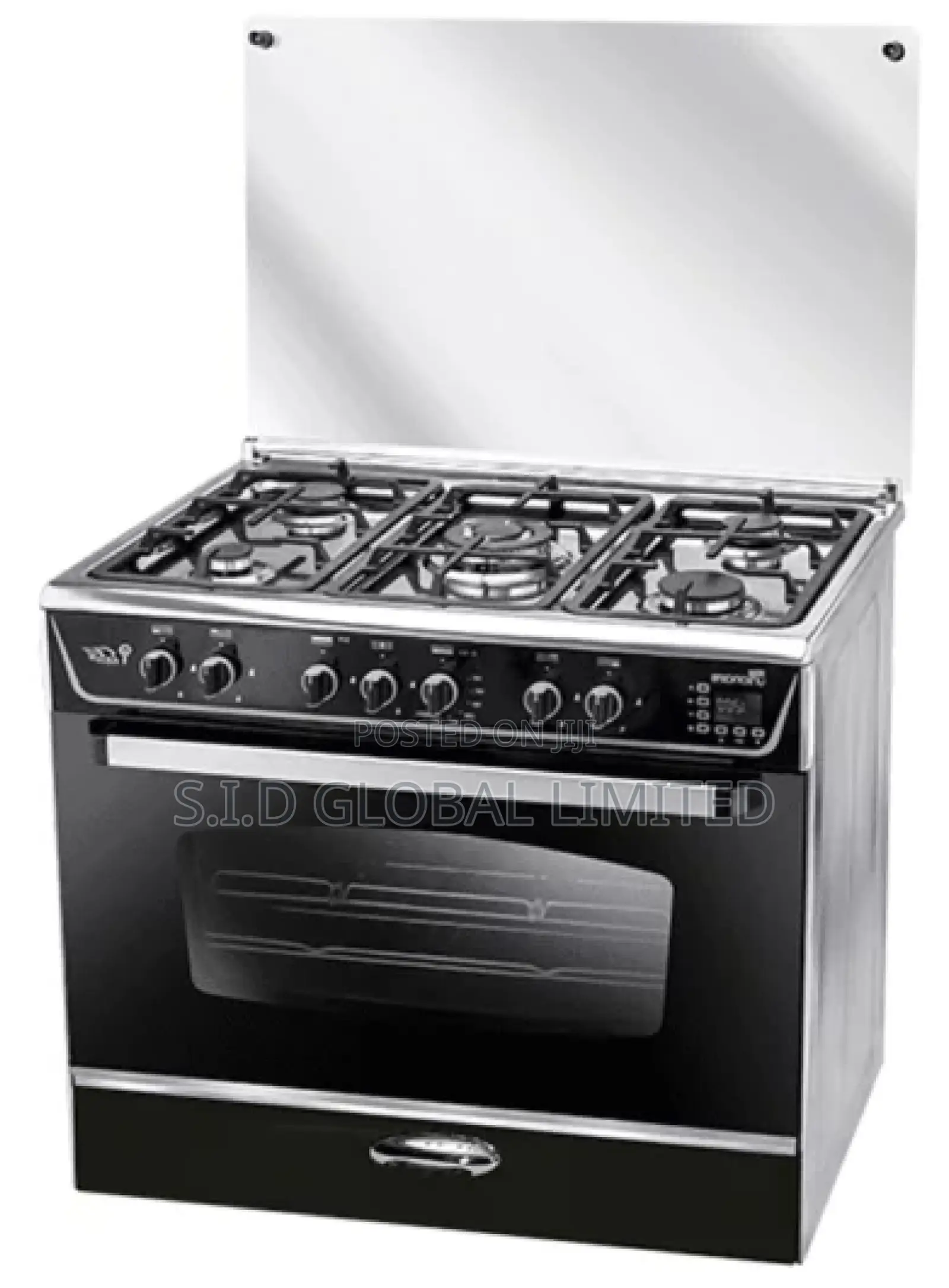 Grab Classy Nasco 5 Burner Gas Cooker With Grill