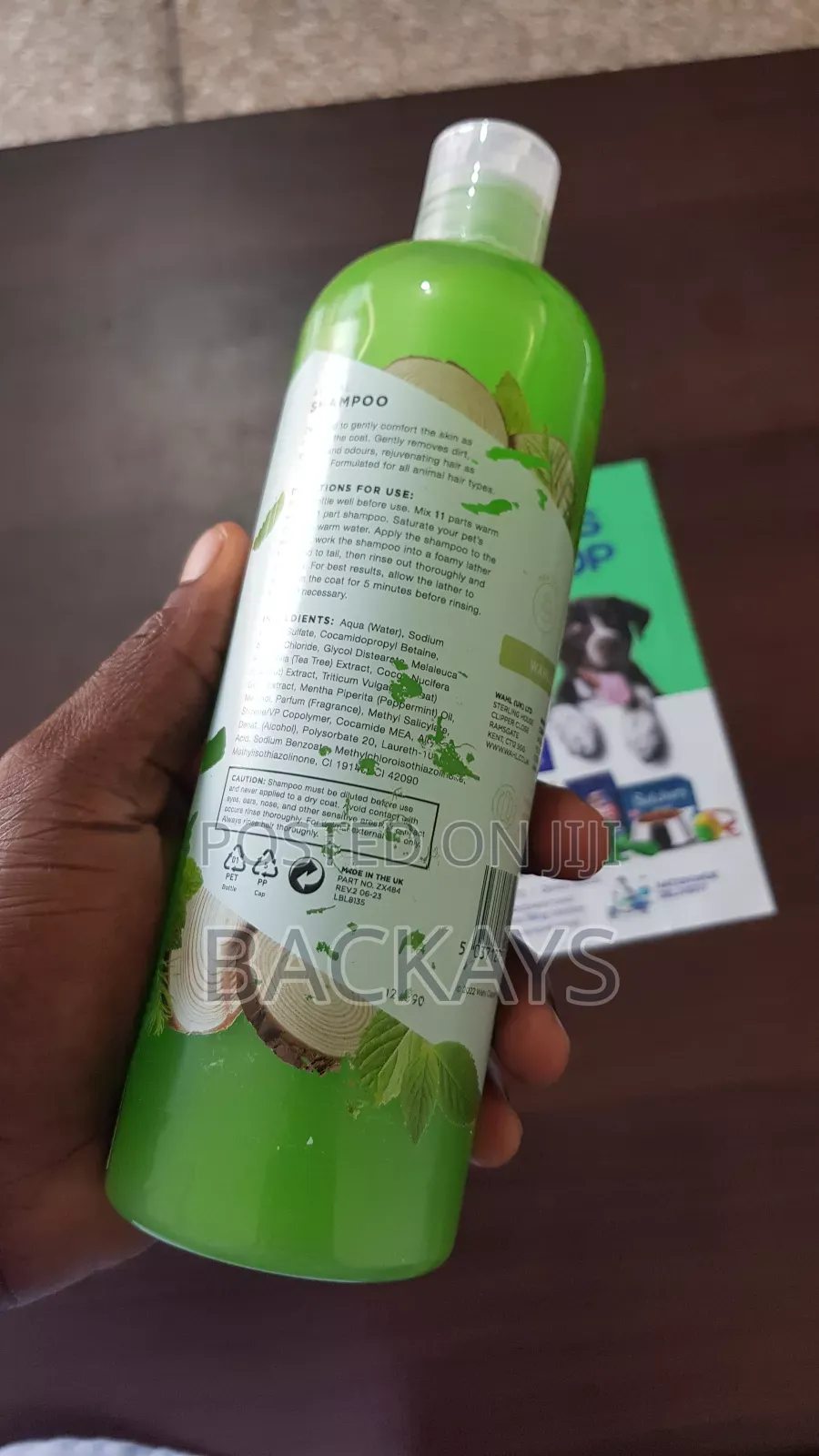 Wahl Natural Dog Shampoo