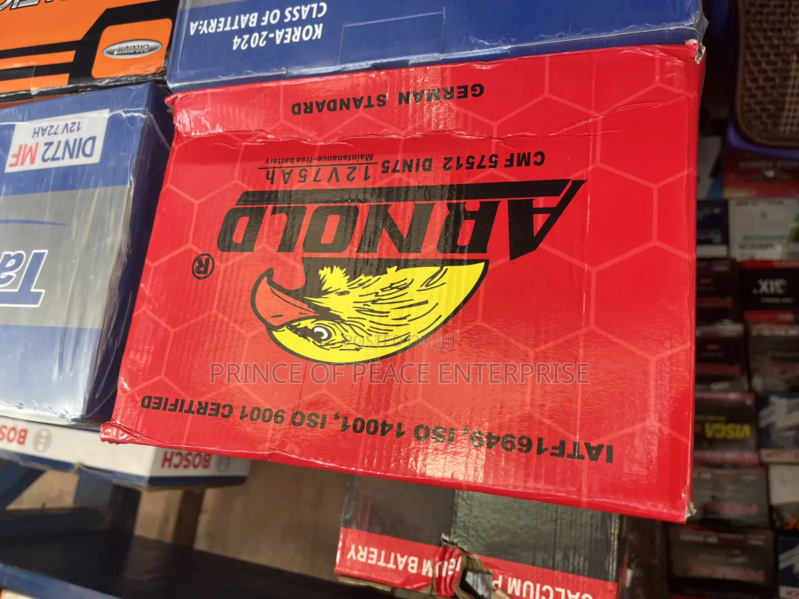 Original Arnold 15 Plate Battery