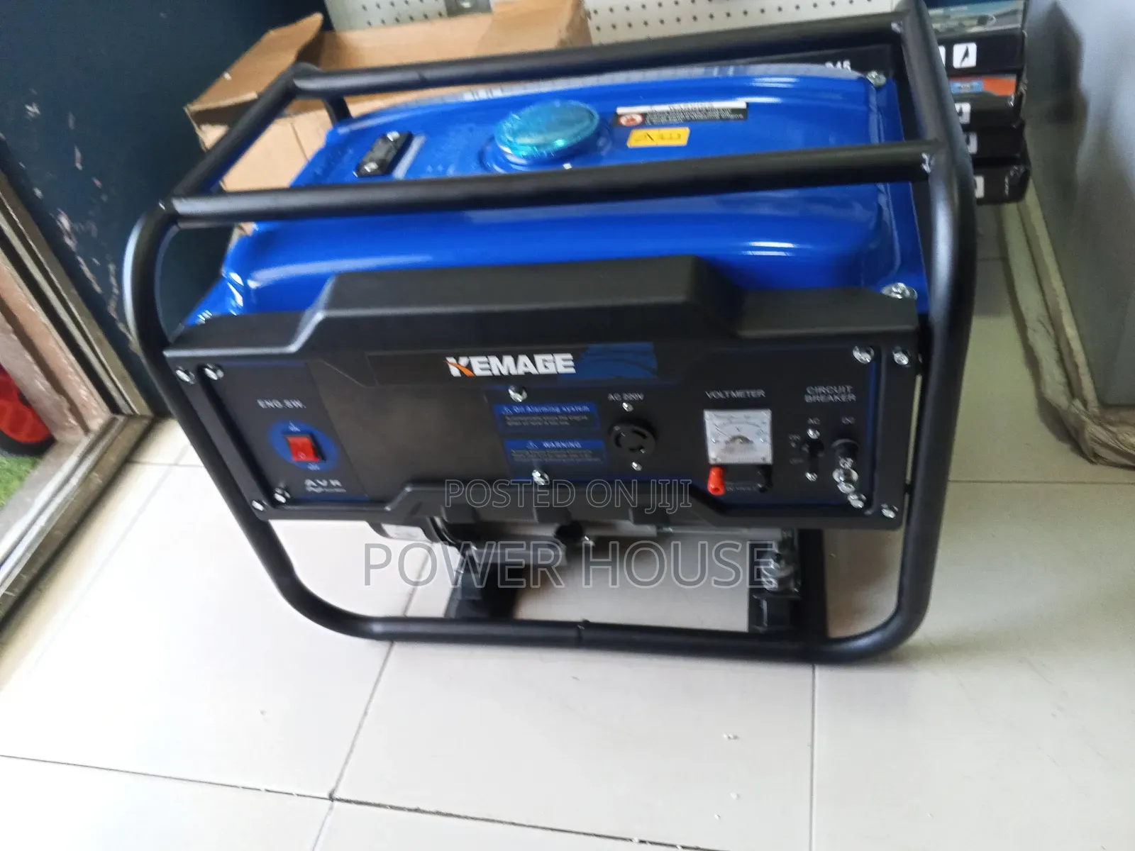 Portable Kemage Generator 7.0kva 8000W Pullstart Generator