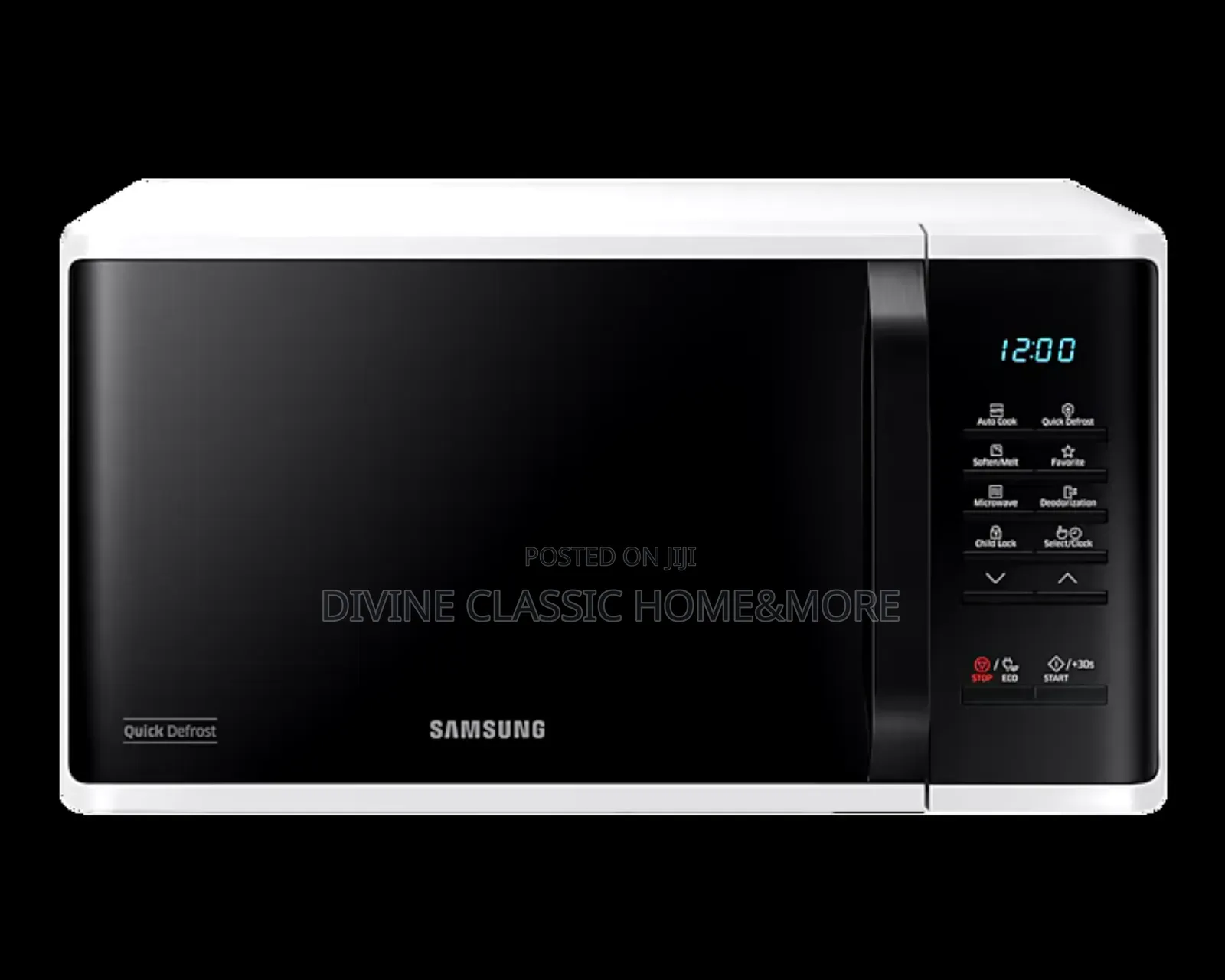 Samsung 23l Solo Microwave Oven Ms23f301tak – Black