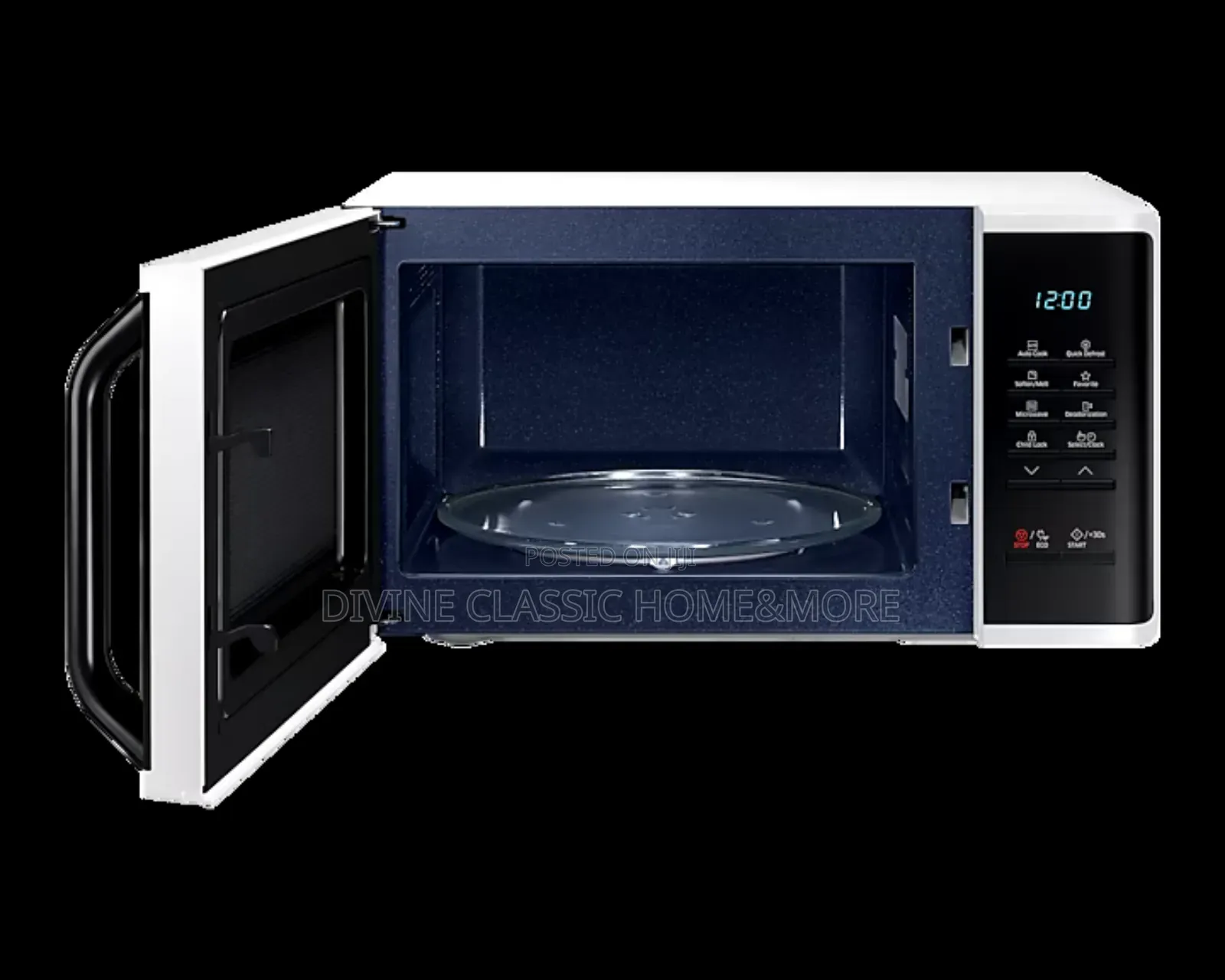 Samsung 23l Solo Microwave Oven Ms23f301tak – Black