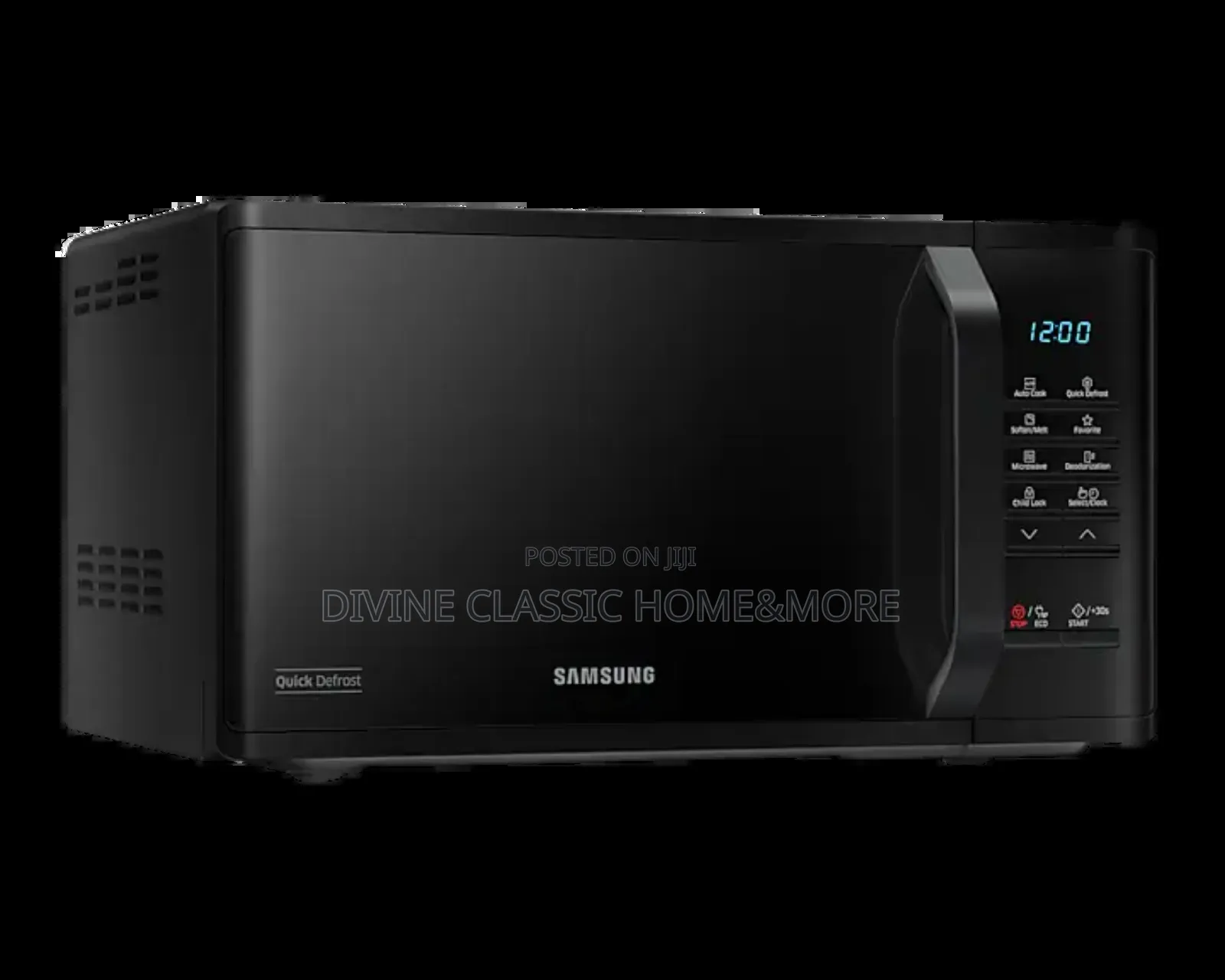 Samsung 23l Solo Microwave Oven Ms23f301tak – Black